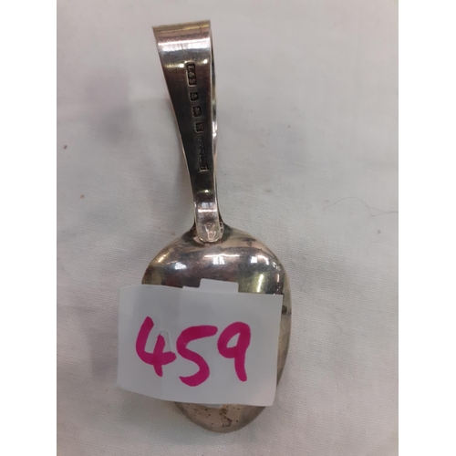 459 - Silver Hallmarked Baby's Spoon.