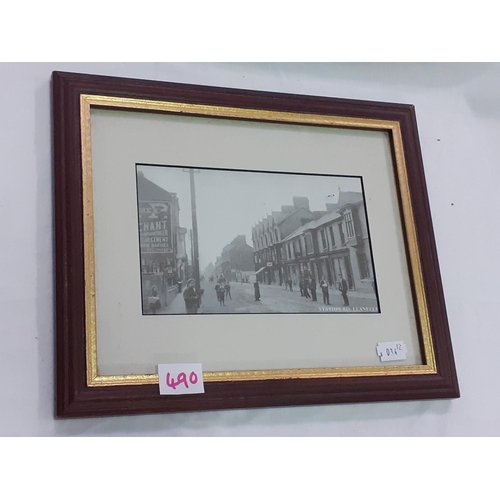 490 - Framed & Glazed Vintage Photograph of 