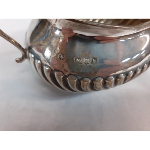 423 - Three Piece Silver Hallmarked Tea Service - has a combined weight of approx 460g.