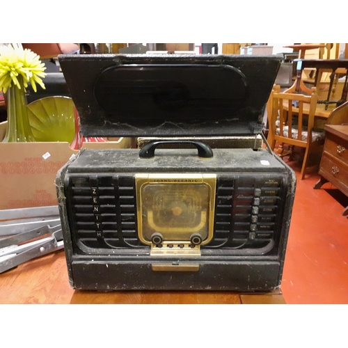 165 - Vintage Zenith Trans Oceanic Radio.