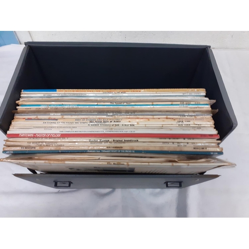 174 - Case of Vinyl LP Records Including 