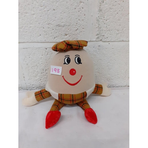 198 - Merrythought Humpty Dumpty with Rattle.