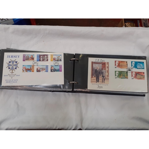 212 - Album of Jersey First Day Covers c.1980’s (Approx.46).