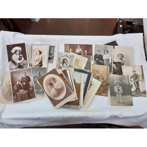 217 - Around 85 Edwardian Photo Cards & Postcards.