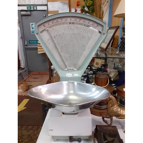 249 - Set of Large Avery Shop Scales.