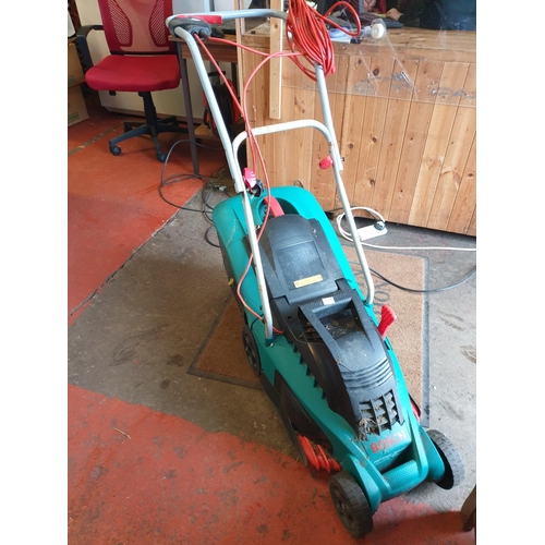 663 - Bosch Rotak 34GC Electric Garden Mower.