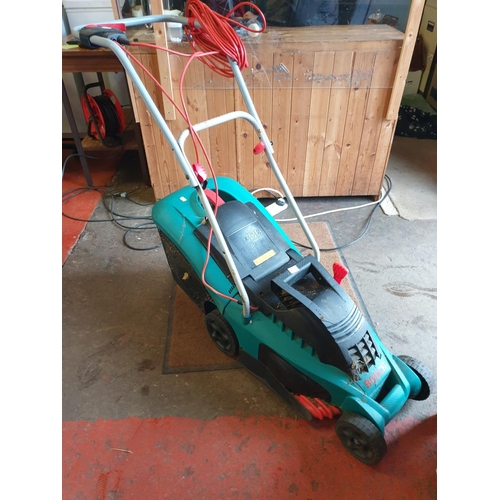 663 - Bosch Rotak 34GC Electric Garden Mower.