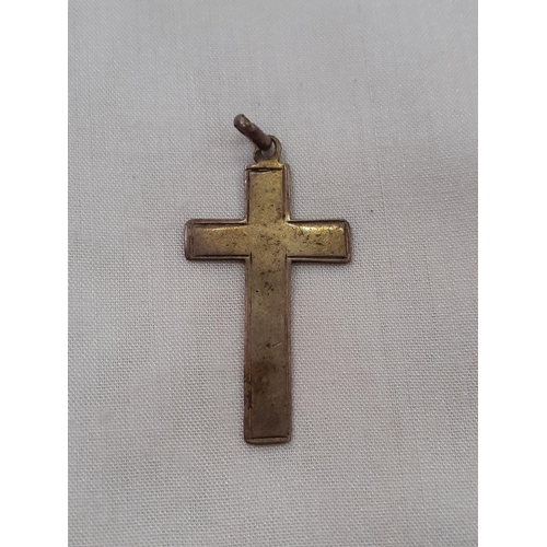 452 - 925 Silver Crucifix Pendant - approx 2g.