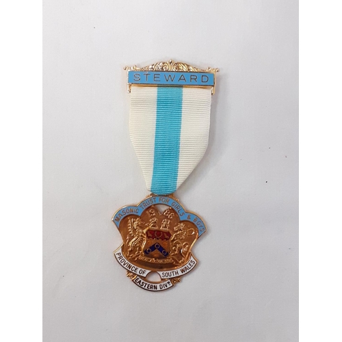 470 - Province of South Wales Masonic Medal.