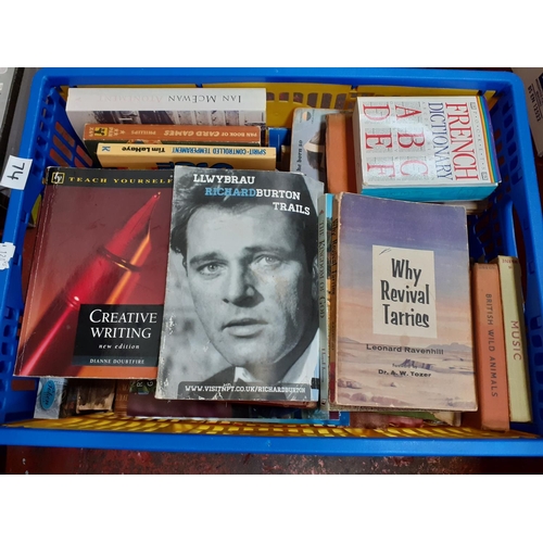 74 - Box of Assorted Books.