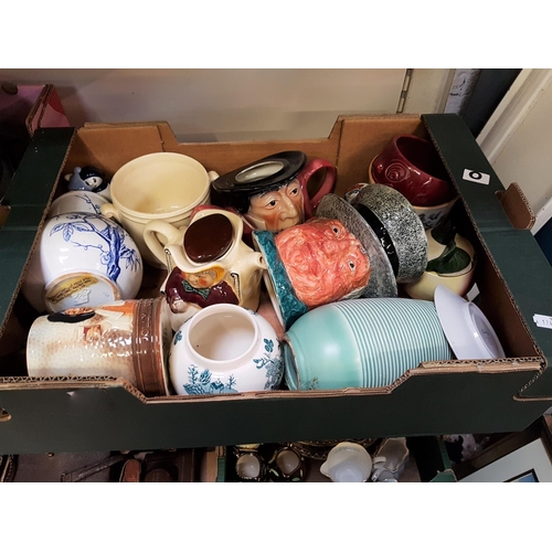 145 - Box of China Including Falcon Ware, Masons, Tony Wood, Carltonware etc.