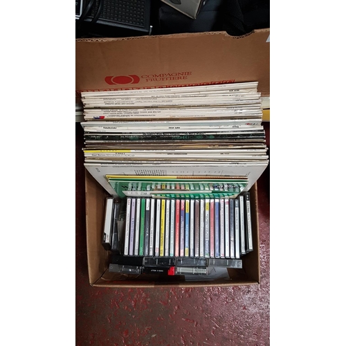 41 - Box of Music Including Vinyl LP's, CD's & Cassettes.