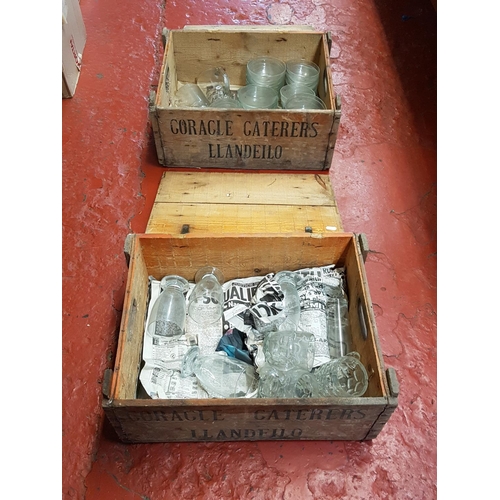 117 - Two Wooden Metal Hinged Lid 