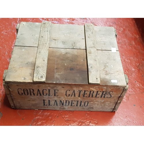 117 - Two Wooden Metal Hinged Lid 