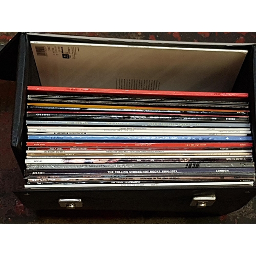 53 - Case of Vinyl LP & Single Records Including Pet Shop Boys, Rolling Stones, Fleetwood Mac etc.