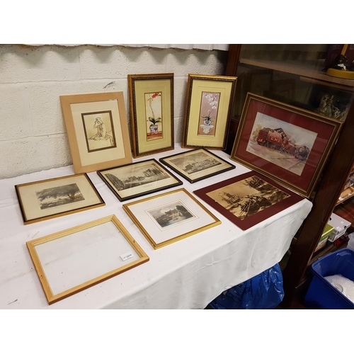 82 - Box of Assorted Pictures & Frames.