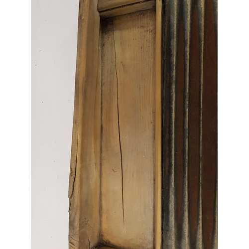 95 - Vintage Wooden Wash Board.