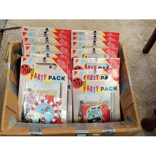 99 - 13 NEW Pirate Party Packs.