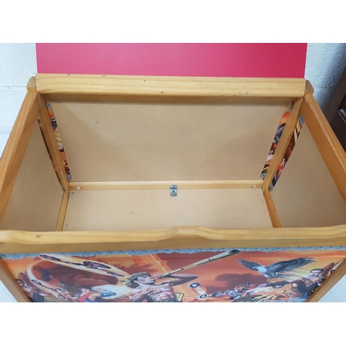 117 - Action Man Toy Box Height c.35.5cm (c.14“), Length c.60.5cm (c.23.75”) and Depth c.41.5cm (c.16.25”)... 