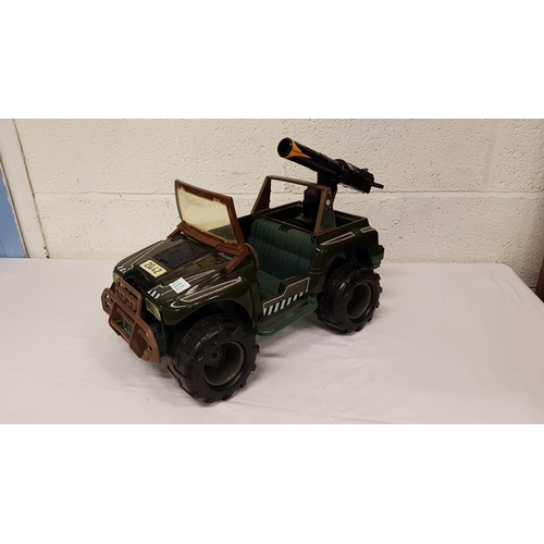 180 - Hasbro International Inc Action Man 4x4 Jeep c.1997.