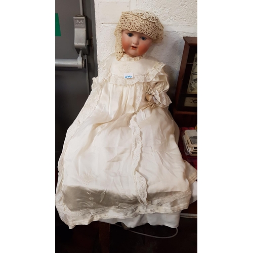 266 - Early Twentieth Century Armand Marseille Bisque Headed Doll with Sleeping Eyes and Jointed Compositi... 