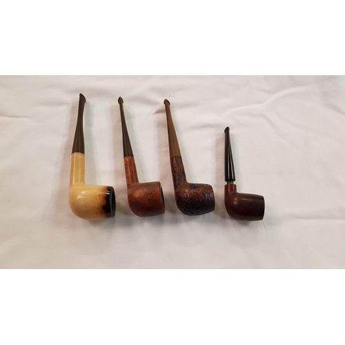 426 - Four Vintage Smokers Pipes Including Meerschaum.