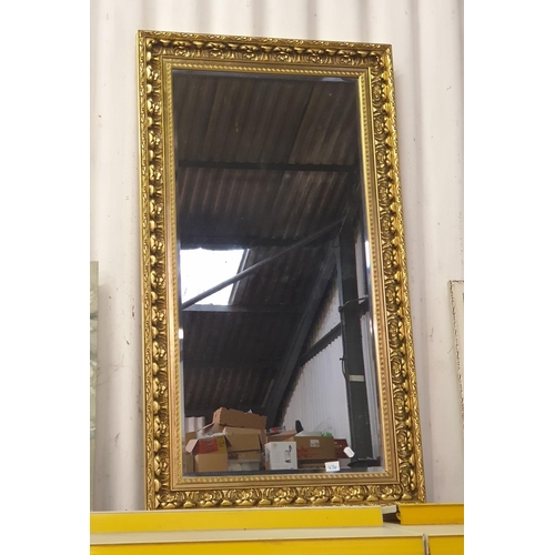 476 - Large Gilt Framed Mirror.