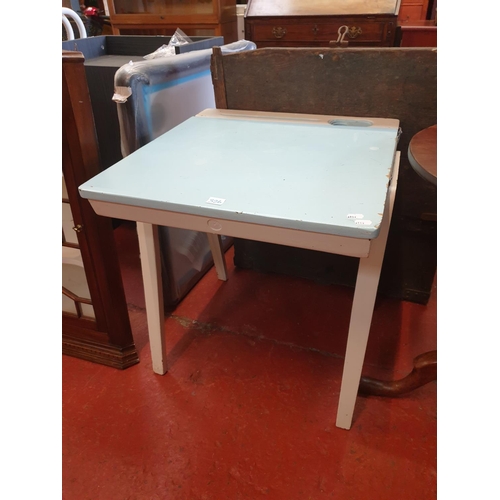 526 - Upcycled Childs Lift Lid School Desk.