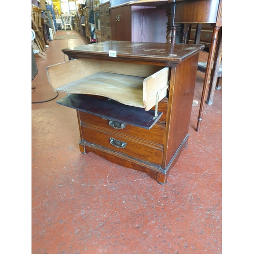 582 - Four Drop Front Drawer Document Chest By Pioneer of Liverpool - approx 21