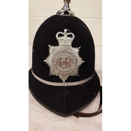 167 - Two Vintage Police Helmets and 