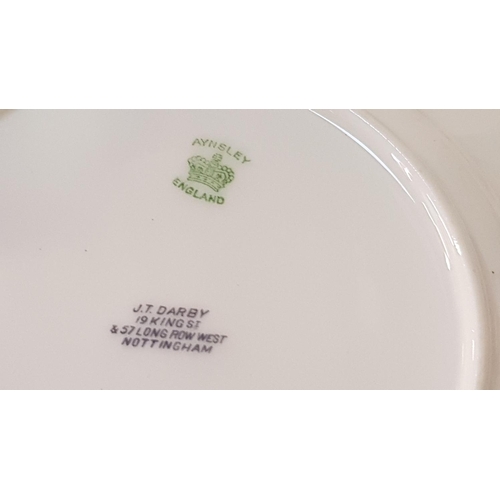 379 - Tray of Aynsley China Including Part Tea Set - cake plate has a hairline crack.