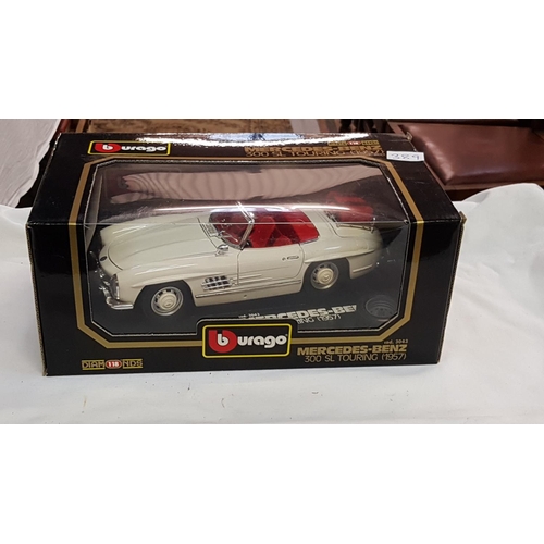 389 - Boxed Burago 1/18 Scale Mercedes-Benz 300 SL Touring (1957) 3043.