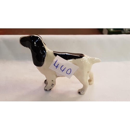 440 - Beswick Cocker Spaniel 1754 Height c.7.6cm (c.3”).