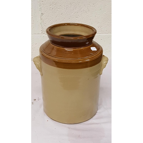 102 - Large Earthenware Jar - approx 14