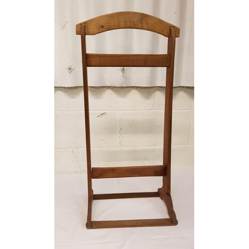 130 - Oak Gents Trouser Stand.