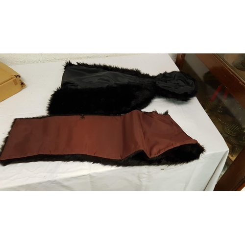 170 - Two Vintage Fur Stoles/Collars in Box.