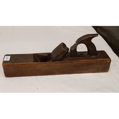 191 - Vintage 42cm Long Wood Plane.