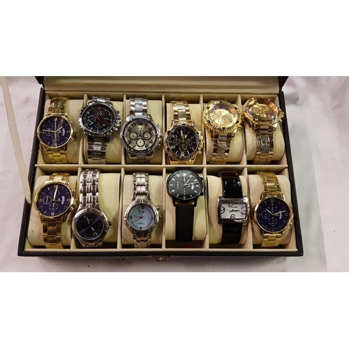 246 - Box of NEW Assorted Watches Including Soki etc.