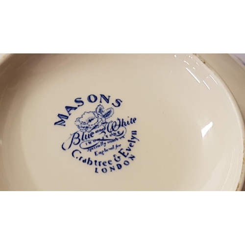 319 - Masons Blue & White 