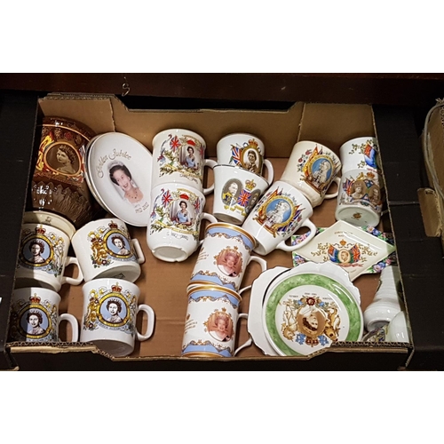 118 - Box of Assorted Commemorative Ware.