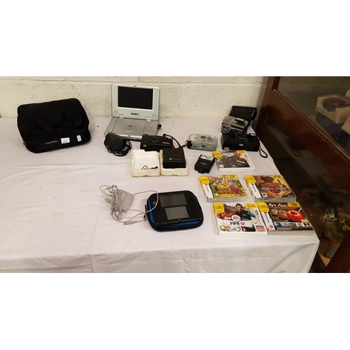 20 - Box to Include Nintendo 2 DS, In Car DVD Player, Nintendo DS Games, Cameras Including Kodak Instamat... 