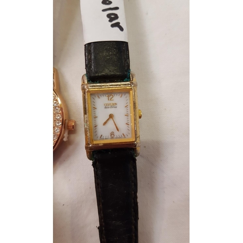 431 - Selection of Vintage Ladies Watches Including Citizen, Rotary etc.