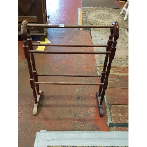 101 - Mahogany Towel Rail.