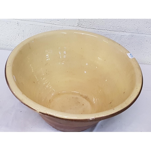 104 - Vintage Crock - approx 102 deep & 19