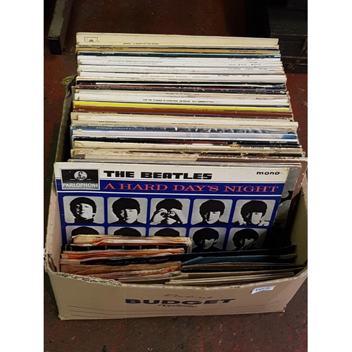 103 - Quantity of LP Records & Singles Including Cream, Meatloaf, Led Zeppelin, The Doors etc.