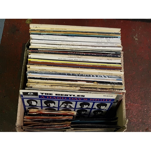 103 - Quantity of LP Records & Singles Including Cream, Meatloaf, Led Zeppelin, The Doors etc.