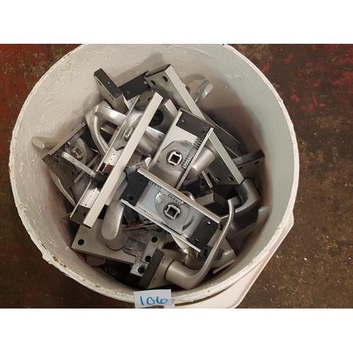 106 - Quantity of Metal Door Handles.