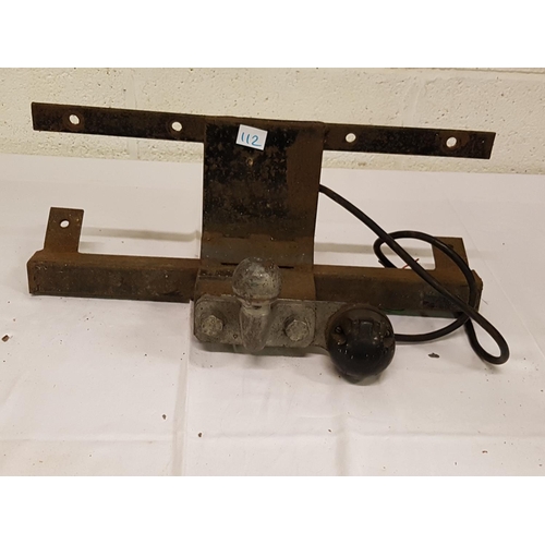 112 - Heavy Cast Metal Tow Bar.