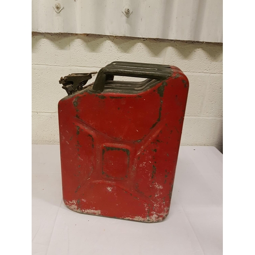 118 - Metal Diesel Canister/Jerry Can.