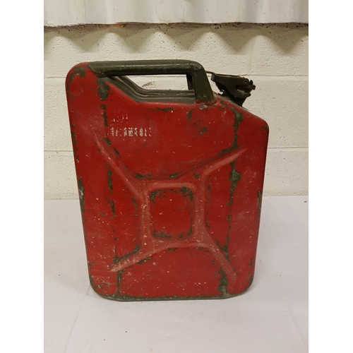 118 - Metal Diesel Canister/Jerry Can.